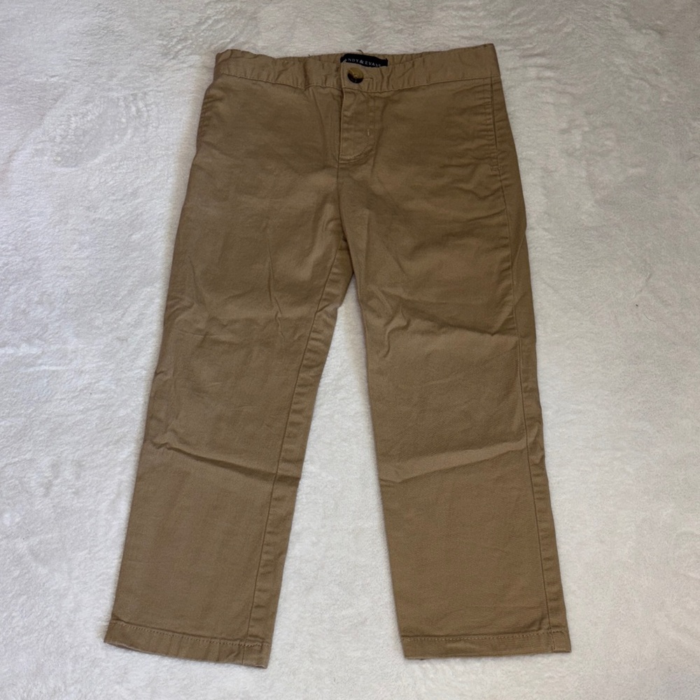 Andy & Evan Tan Pants 4T